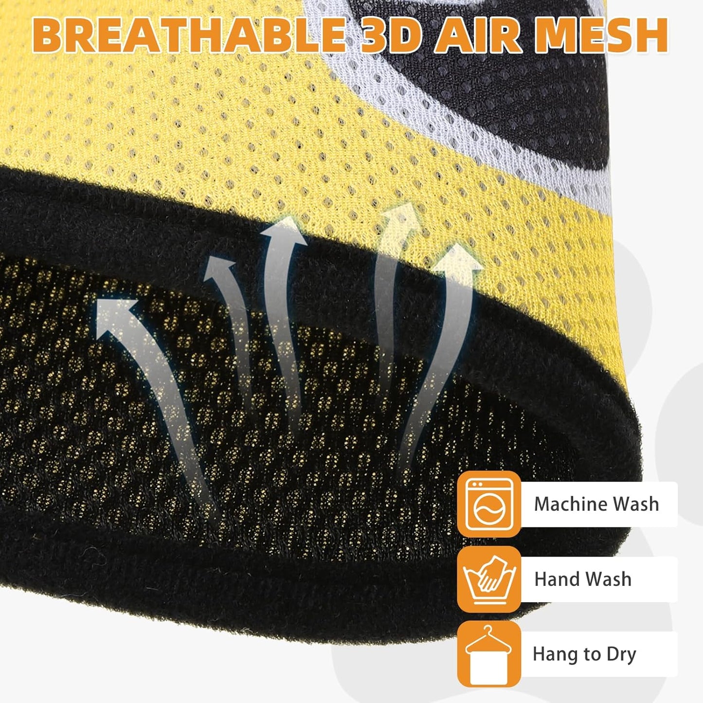 Dog Grooming Hammock for Small Dogs Cats, Cute Bee Design Dog Hanging Harness for Nail Trimming/Clipping,Pet Sling with Grooming Kit and Thick Neck Support & Strap Restraint Claw Care, S