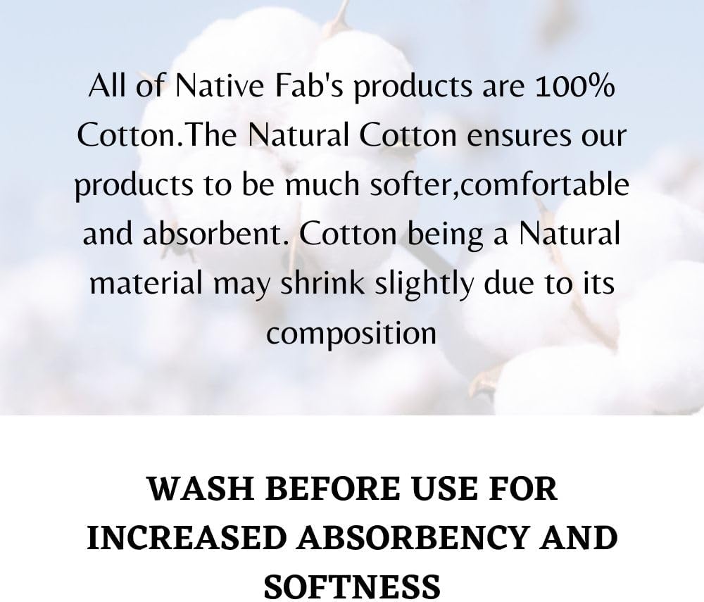 4 Pack Farmhouse Modern Stripe Kitchen Dish Towels Cotton Super Absorbent Quick Drying Reusable 18x26 Inches - Bar Hand Towels, Kitchen Cleaning Towels with Hanging Loop, Yellow