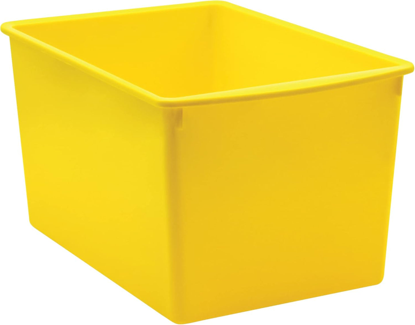 Teacher Created Resources® Yellow Plastic Multi-Purpose Bin