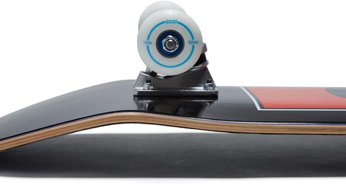 [ ] Graphic Skateboard Complete | Maple Wood | Professional Grade | Fully Assembled with Skate Tool & Stickers | Adults, Kids, Teens, Youth | Boys & Girls