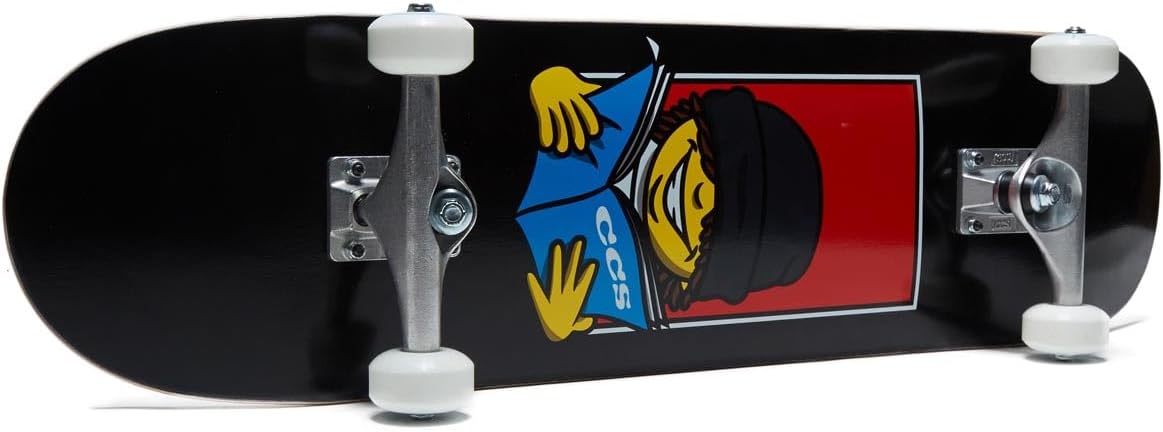 [ ] Graphic Skateboard Complete | Maple Wood | Professional Grade | Fully Assembled with Skate Tool & Stickers | Adults, Kids, Teens, Youth | Boys & Girls