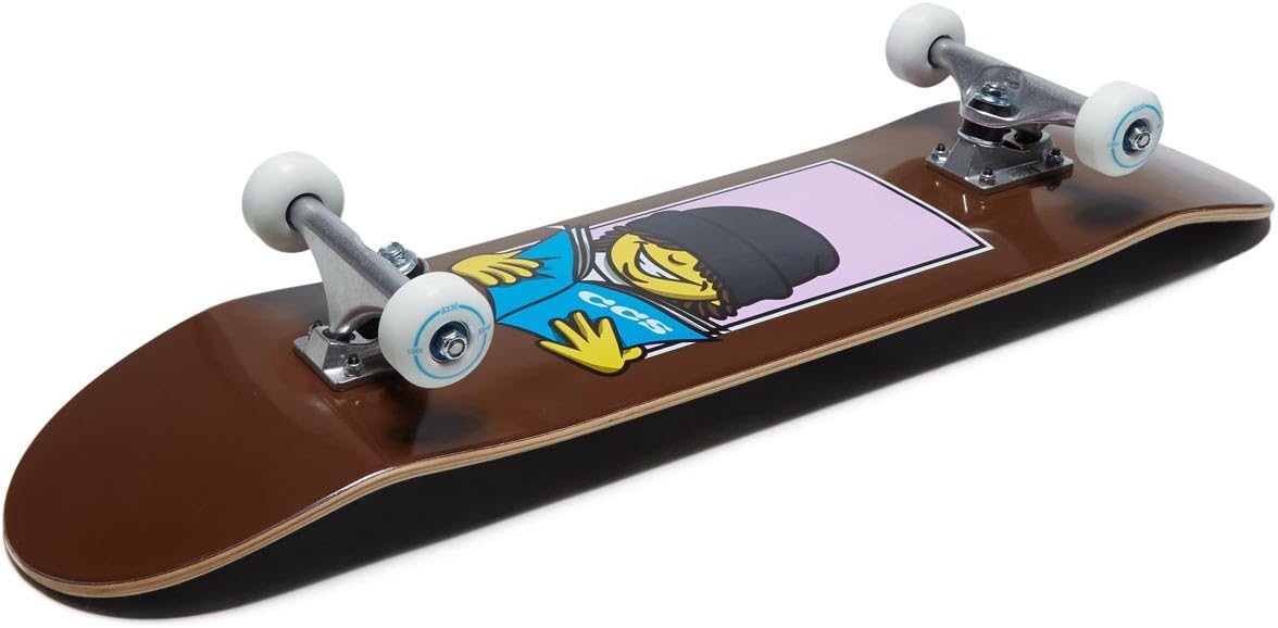 [ ] Graphic Skateboard Complete | Maple Wood | Professional Grade | Fully Assembled with Skate Tool & Stickers | Adults, Kids, Teens, Youth | Boys & Girls