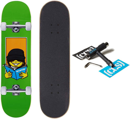 [ ] Graphic Skateboard Complete | Maple Wood | Professional Grade | Fully Assembled with Skate Tool & Stickers | Adults, Kids, Teens, Youth | Boys & Girls