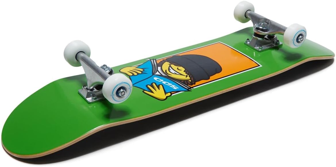 [ ] Graphic Skateboard Complete | Maple Wood | Professional Grade | Fully Assembled with Skate Tool & Stickers | Adults, Kids, Teens, Youth | Boys & Girls