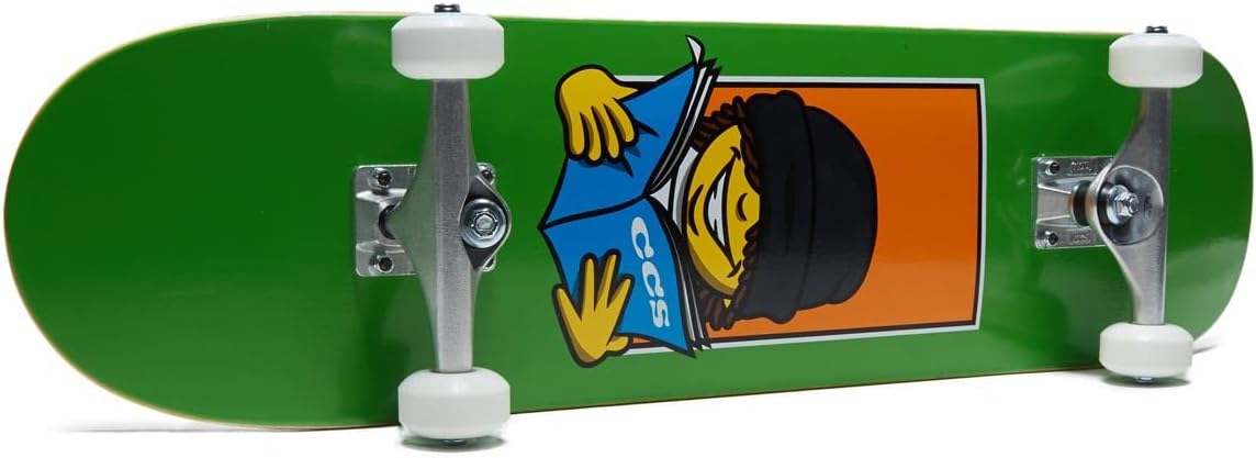 [ ] Graphic Skateboard Complete | Maple Wood | Professional Grade | Fully Assembled with Skate Tool & Stickers | Adults, Kids, Teens, Youth | Boys & Girls