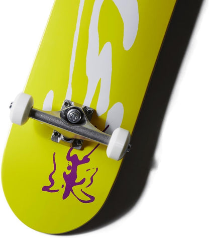 [ ] Graphic Skateboard Complete | Maple Wood | Professional Grade | Fully Assembled with Skate Tool & Stickers | Adults, Kids, Teens, Youth | Boys & Girls