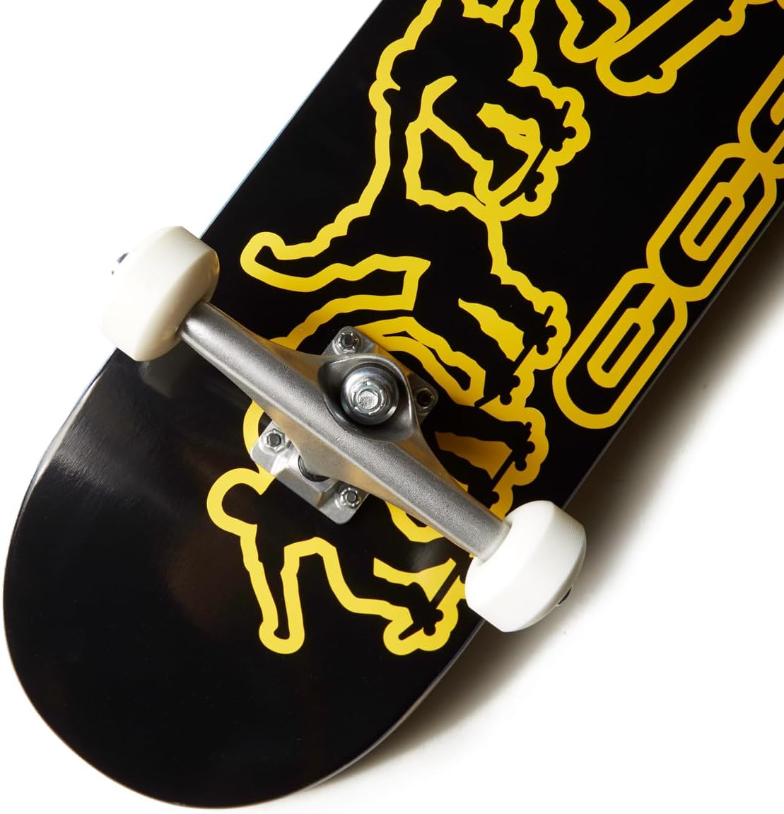 [ ] Graphic Skateboard Complete | Maple Wood | Professional Grade | Fully Assembled with Skate Tool & Stickers | Adults, Kids, Teens, Youth | Boys & Girls