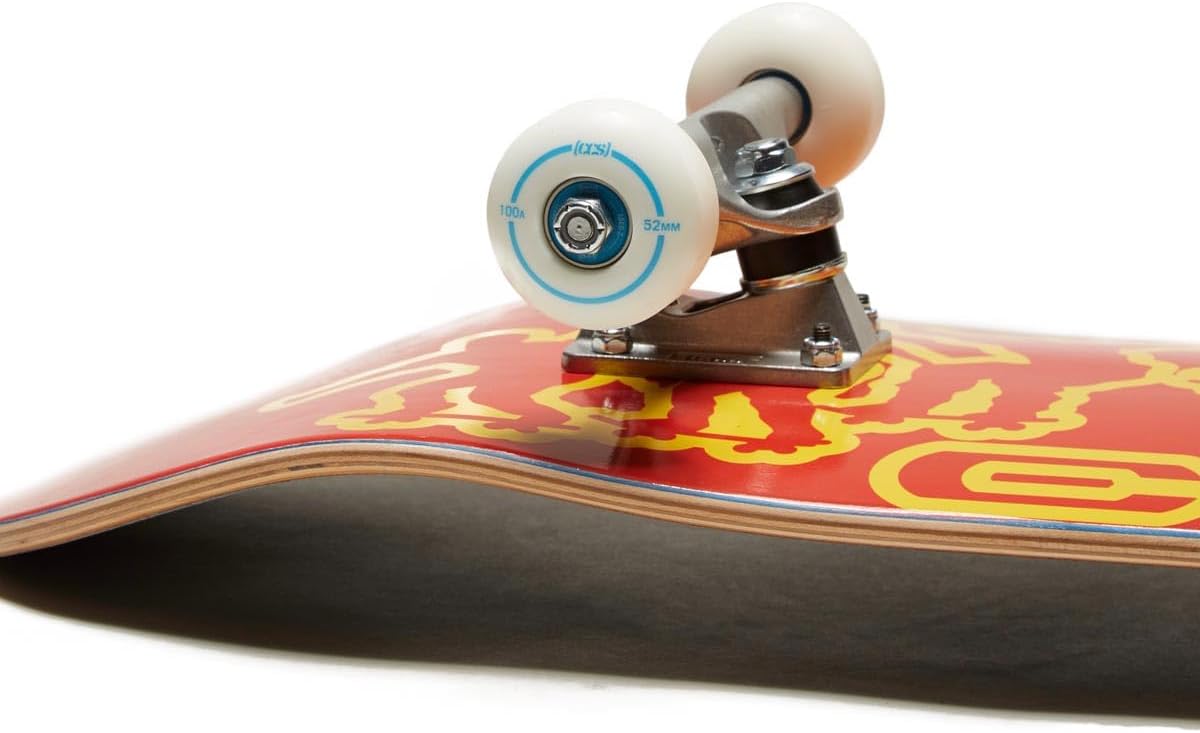 [ ] Graphic Skateboard Complete | Maple Wood | Professional Grade | Fully Assembled with Skate Tool & Stickers | Adults, Kids, Teens, Youth | Boys & Girls