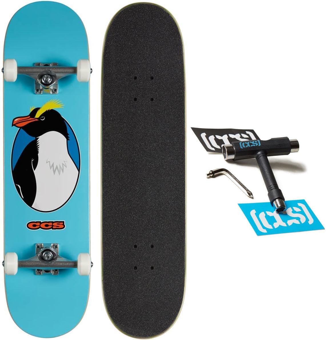 [ ] Graphic Skateboard Complete | Maple Wood | Professional Grade | Fully Assembled with Skate Tool & Stickers | Adults, Kids, Teens, Youth | Boys & Girls