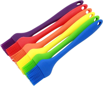Premium Silicone Basting Brush 10.25 Inch, Yellow
