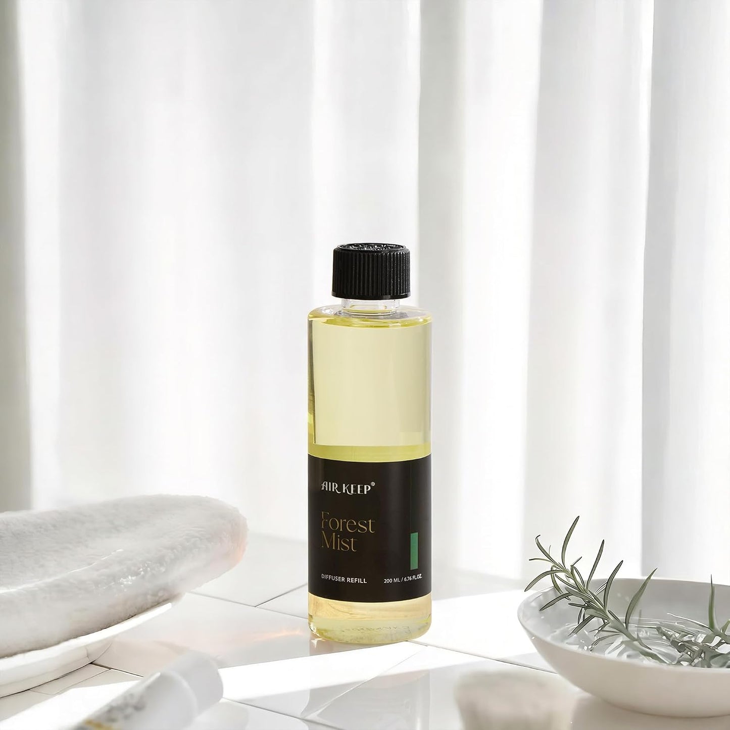 Citrus Lemon Reed Diffuser Refill – 6.76 fl oz – Premium Scented Oil for Home Aromatherapy – Long-Lasting Fragrance for Reed Diffusers – Perfect for Bathroom, Bedroom & Home Decor
