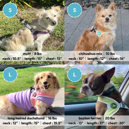 Simple Step-in III Dog Harness, Yellow, Small | Slide-to-fit chest strap; Breathable inner mesh; Scratch-resistant outer; Quick-release buckle; Durable POM leash ring