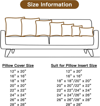 Soleebee Set of 2 Throw Pillow Covers Soft Cozy Velvet Pillowcase Faux Rabbit Fur Cover for Couch Sofa Bed Chair Home Decorative Pillows Cover (24x24 Inch, Lemon Yellow)