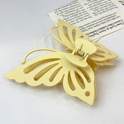 Lovely Gold Butterfly Curtain Tiebacks 2Pcs - SiegYma Cute Girlie Bedroom Curtain Holdbacks, Decorative Drapery Clips, Wall-Friendly Bow Tiebacks for Drapes(Yellow)