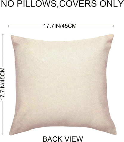 Chinese Ink Throw Pillow Covers with Birds Butterfly Wildflowers Cushion Cases Asian Garden Theme Pillowcases Botanical Wildlife Farmhouse Spring Summer Decor for Sofa Couch(Grey/Yellow)
