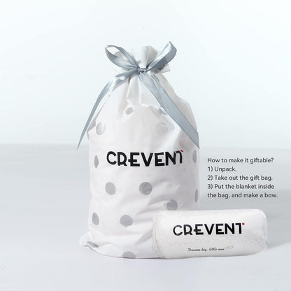 CREVENT 30''X40'' Soft Cozy Warm Baby Blankets for Boys Girls Solid Color - All Season Use - Newborn Essentials (Sunshine Yellow)