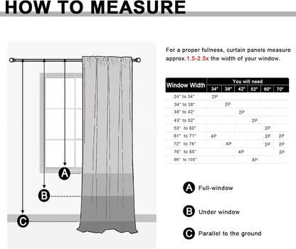JIUZHEN Blackout Curtains for Bedroom/Living Room - Thermal Insulated Light Blocking Curtains, Rod Pocket Curtains with Tiebacks, Room Darkening Curtains, 42 x 63 Inch, 2 Panel, Mustard Yellow