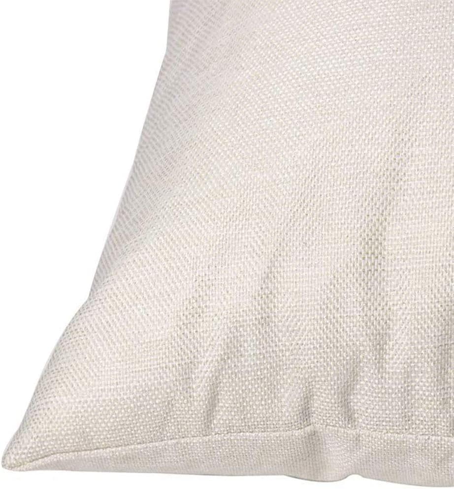HOSNYE Lemon Throw Pillow Cover Fruits and Leaves Floral Linen Fabric for Couch Bed Sofa Car Waist Cushion Cover 12 x 20 inch Pillow Case
