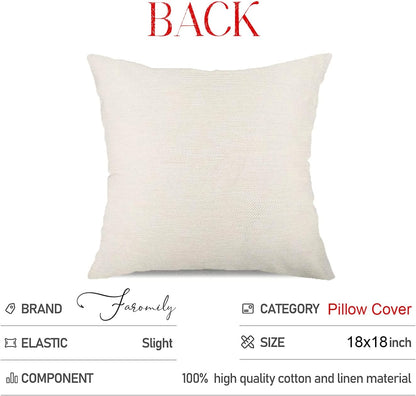 Spring Summer Pillow Covers 18x18 Set of 4 Grey Stripe Sweet Lemon Hello Summer Pillows Decorative Quote Throw Pillows Pillowcase Decorations Farmhouse Decor for Home Decor