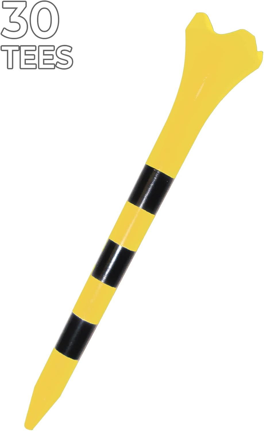 Pride Performance 3-1/4" Striped Golf Tee, 30 Count