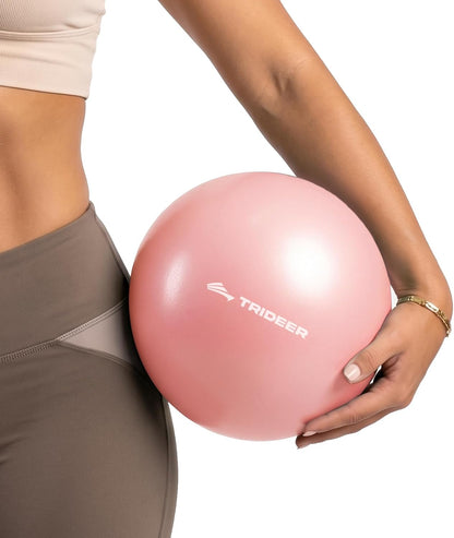 Yoga Ball for Exercise, Pilates, Core & Balance Training, Stability Ball for Pregnancy & Birthing Prep, Physical Therapy, Daily Stretching, Office Chair for Active Sitting, Quick Pump Included