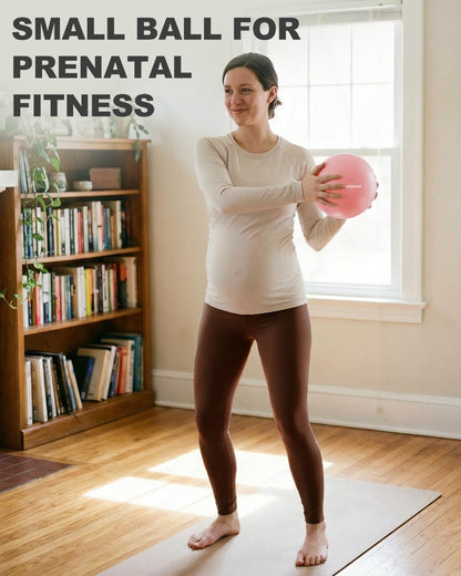Yoga Ball for Exercise, Pilates, Core & Balance Training, Stability Ball for Pregnancy & Birthing Prep, Physical Therapy, Daily Stretching, Office Chair for Active Sitting, Quick Pump Included