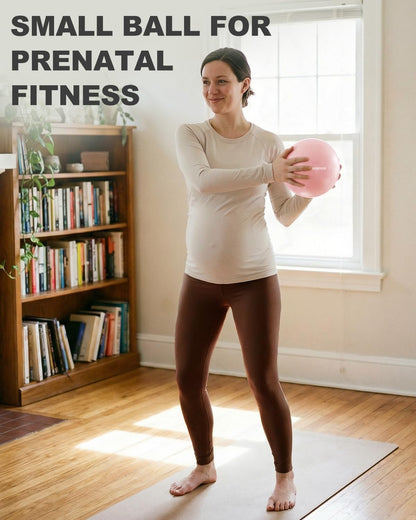 Yoga Ball for Exercise, Pilates, Core & Balance Training, Stability Ball for Pregnancy & Birthing Prep, Physical Therapy, Daily Stretching, Office Chair for Active Sitting, Quick Pump Included