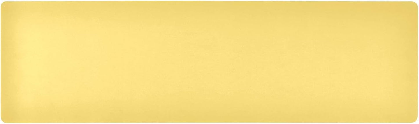 Lemon Yellow Trivet Table Runner for Kitchen Countertops Hot Pots Pans Heat Resistance Pot Holders Anti-Slip Hot Pad Mats 11.8 * 39.4 Inches