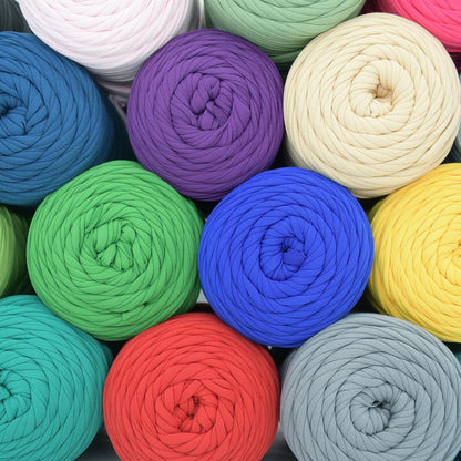 400g Tshirt Yarn for Crochet,Yellow T Shirt Soft Elastic Fabric Chunky Thick T-Shirt Crochet Yarn for Crocheting Knitting Beginner Hand Knitting for Bag/DIY Craft/Home Decor-Golden Yellow