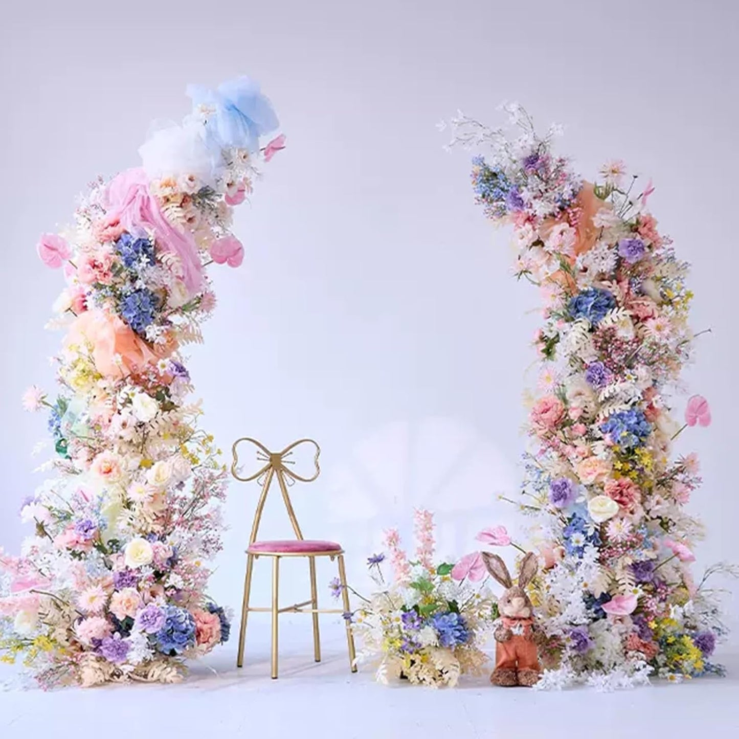25 Pcs Silk Peony Artificial Flower Heads 4 inch Fake Peony Flowers Heads with Stems Artificial Peony Flower Heads in Bulk Wholesale for Wedding Home Decor (Yellow)