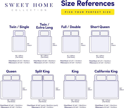 1500 Supreme Collection Queen Sheet Sets Pale Yellow - Luxury Hotel Bed Sheets and Pillowcase Set for Queen Mattress - Extra Soft, Elastic Corner Straps, Deep Pocket Sheets, Queen Pale Yellow
