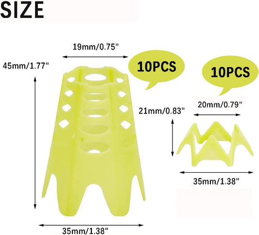 Plastic Golf Simulator Tees for Indoor Outdoor Practice Training, Golf Mat Tees for Winter Turf and Driving Range