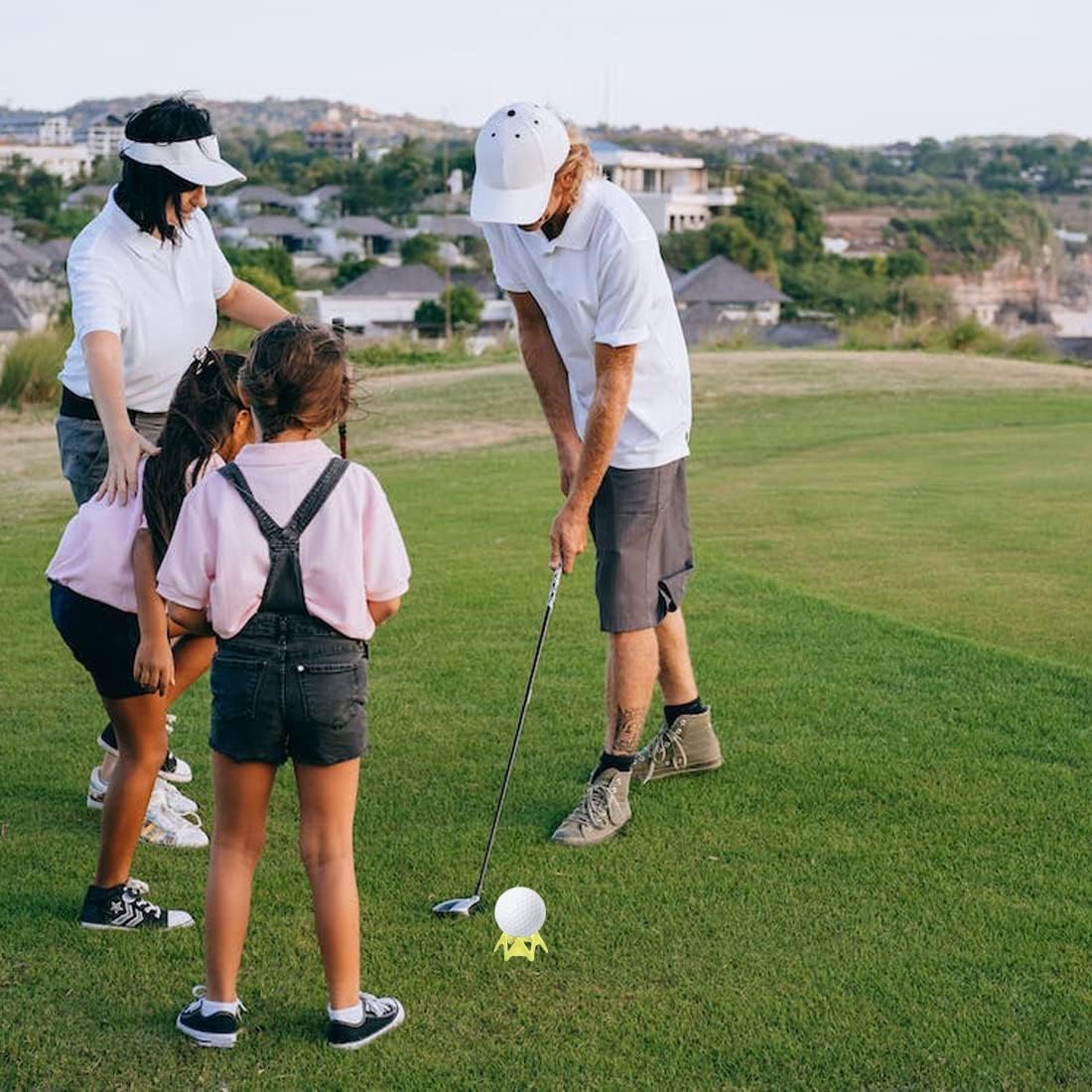 Plastic Golf Simulator Tees for Indoor Outdoor Practice Training, Golf Mat Tees for Winter Turf and Driving Range