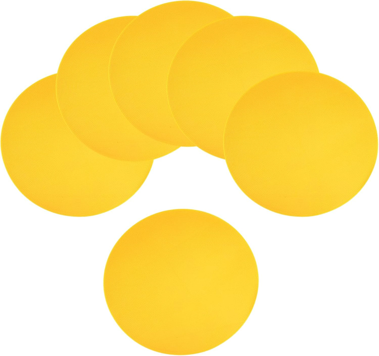 Spot Markers for Agility Dot, Non-Slip Poly Spots Floor Dots Flat Field Soccer Training Equipment for Gym