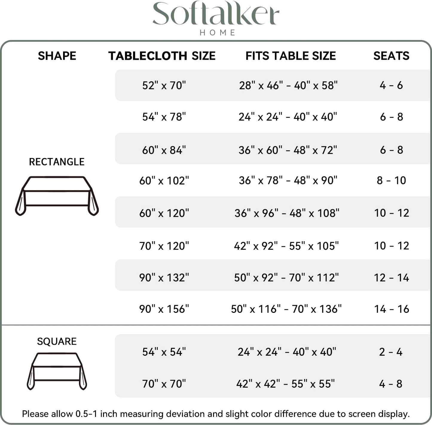Rectangle Tablecloth, Waterproof Table Cloths Wrinkle Free Fabric Washable Polyester Table Cover for Dining Tables Party Outdoor Camping Parties Buffet - 60 x 84 inch, Yellow