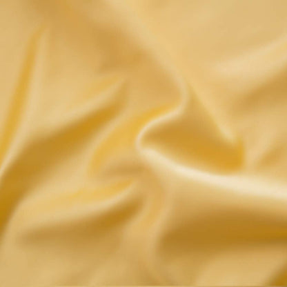 Silk Satin Duvet Cover Set King Size Solid Color Yellow Summer Bedding Set Reversible Modern Simple Silk Like Smooth Quilt Comforter Cover (1 Duvet Cover + 2 Pillow Shams) with Zip