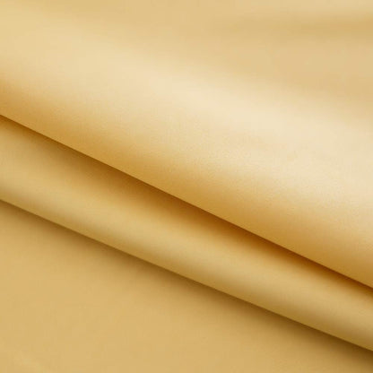 Silk Satin Duvet Cover Set King Size Solid Color Yellow Summer Bedding Set Reversible Modern Simple Silk Like Smooth Quilt Comforter Cover (1 Duvet Cover + 2 Pillow Shams) with Zip