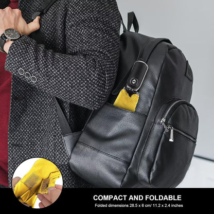Automatic Lightweight Travel Flat Umbrella Compact Folding for Pocket | 42 inch arc automatic open close compact pocket size lightweight carry for backpack，travel/commute and light rain