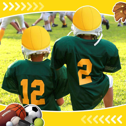 Football Helmet Covers for Practice Scrimmage Cap Helmet Cover Scrimmage Cap for Youth Adult Football Hockey Training Accessories 10.4 Inch in Diameter