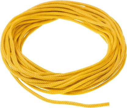 11yard Nylon Twisted Satin Cord Trim Craft Rope for Making,3mm Thread Bag String Solid Window Ties Bow for Sewing DIY,Clothing,Knotting,Jewelry,Bracelets, Beading, Necklaces, Braiding (Yellow)