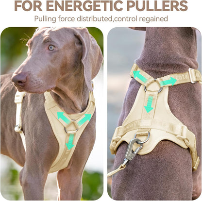 Dog Harness, Soft Lycra Puppy Vest for Small Sized Dogs | Light Yellow S, Breathable Flexible Padded Pet Harness, Back D-ring, Quick-release Buckles,No Choke Adjustable Easy Control