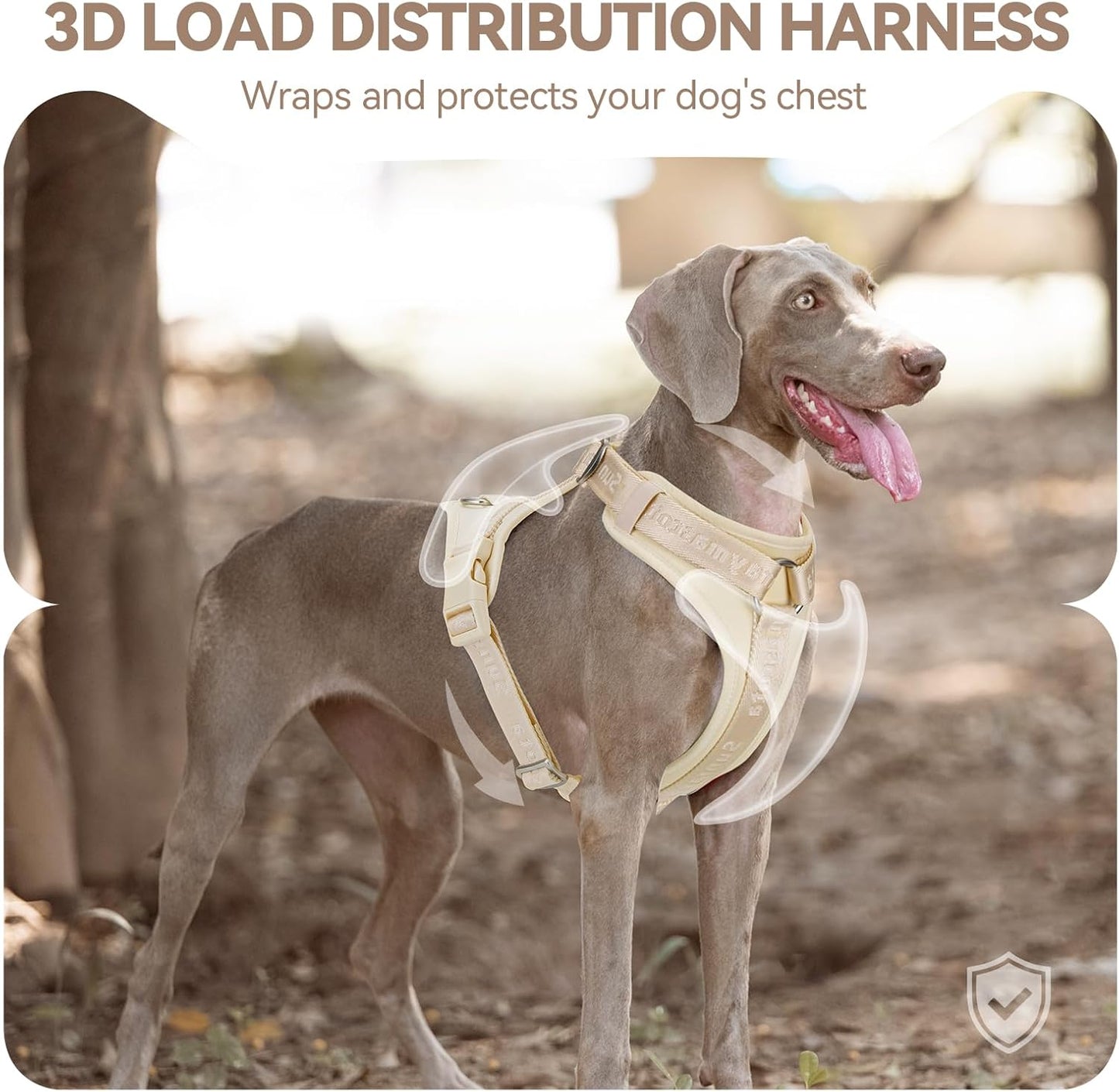 Dog Harness, Soft Lycra Puppy Vest for Small Sized Dogs | Light Yellow S, Breathable Flexible Padded Pet Harness, Back D-ring, Quick-release Buckles,No Choke Adjustable Easy Control