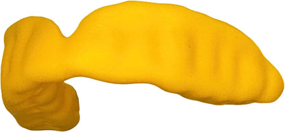 Adult Mouthguard Yellow 1-Pack, Boil & Bite for Contact Sports