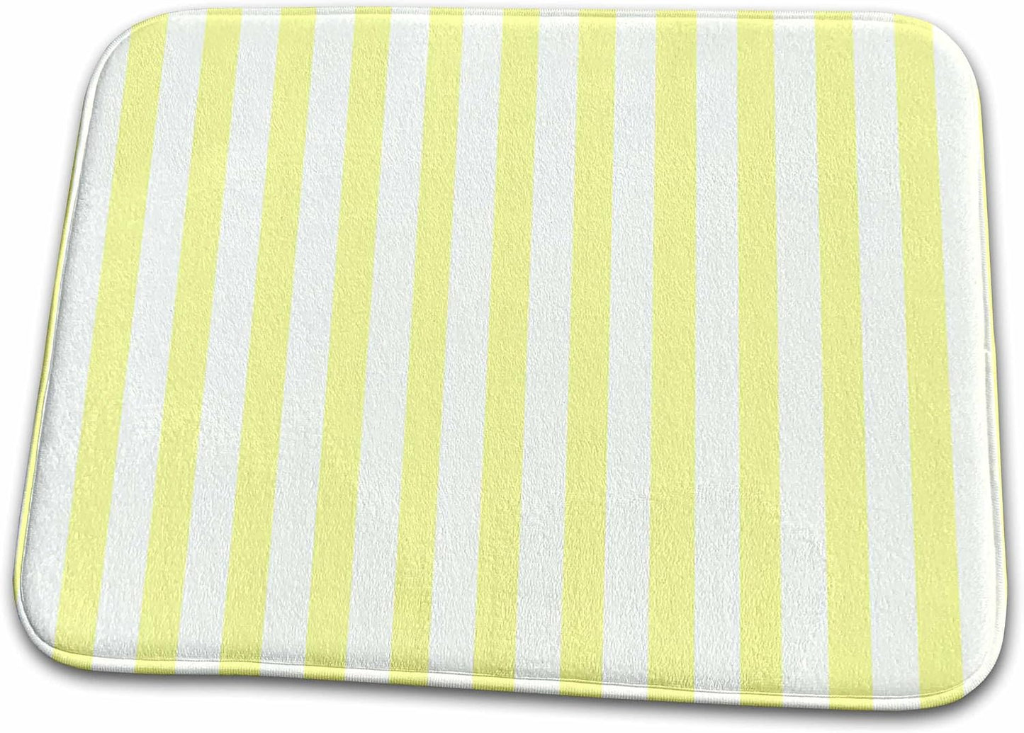 Dish Drying Mat - Oh Baby Yellow Stripe Designs Prints and Patterns
