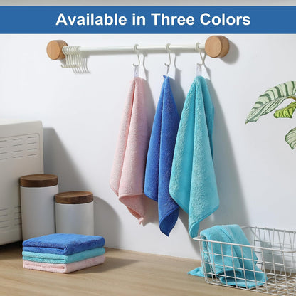 Bubble Mesh Microfiber Cleaning Cloth, Reusable Non-Scratch Cleaning Rags, Dual-Sided Dish Cloths, Multipurpose Dish Rags for Dishwashing, Kitchen, Stainless Steel-6 Packs, Yellow
