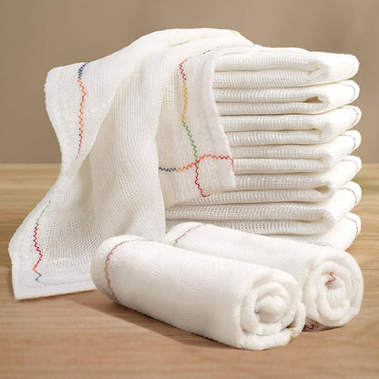 Bubble Mesh Microfiber Cleaning Cloth, Reusable Non-Scratch Cleaning Rags, Dual-Sided Dish Cloths, Multipurpose Dish Rags for Dishwashing, Kitchen, Stainless Steel-6 Packs, Yellow