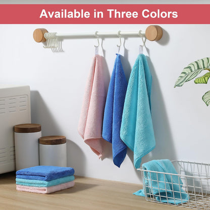 Bubble Mesh Microfiber Cleaning Cloth, Reusable Non-Scratch Cleaning Rags, Dual-Sided Dish Cloths, Multipurpose Dish Rags for Dishwashing, Kitchen, Stainless Steel-6 Packs, Yellow