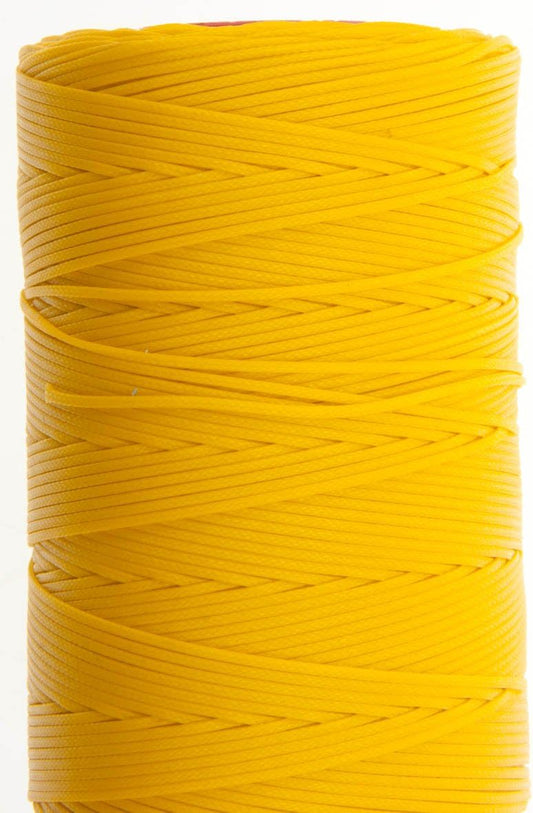 1.2mm Yellow Wax Thread for Hand Sewing. 25-125m Length (25m)