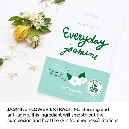 K Beauty Face Mask Skin Care - Everyday LEMON Brightening Sheet Mask | Plant-Based with Lemon Extract (5 Pack)