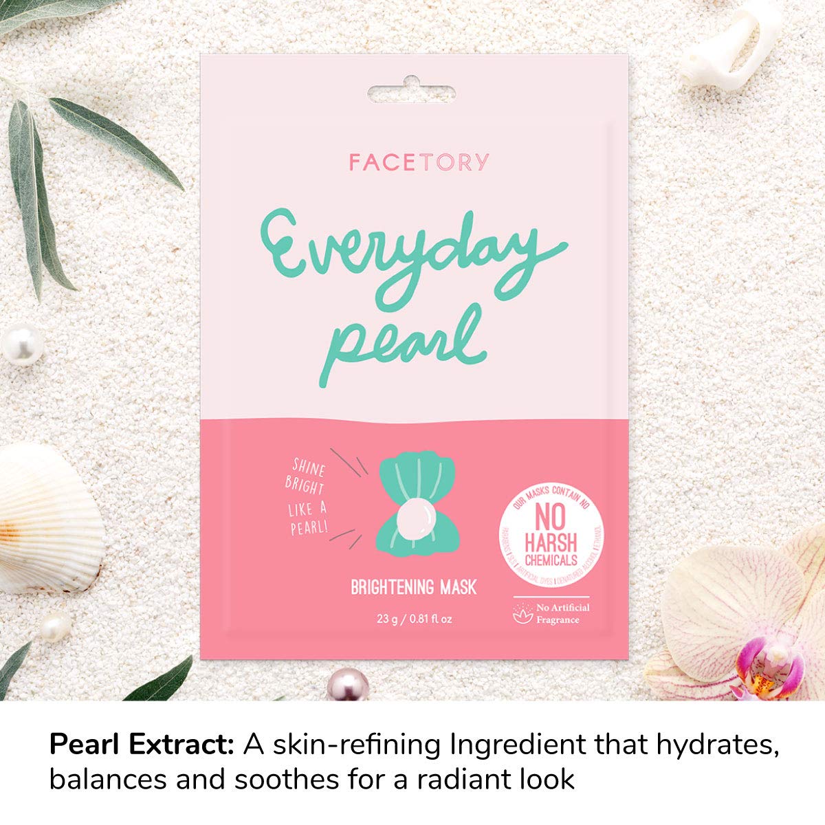 K Beauty Face Mask Skin Care - Everyday LEMON Brightening Sheet Mask | Plant-Based with Lemon Extract (5 Pack)